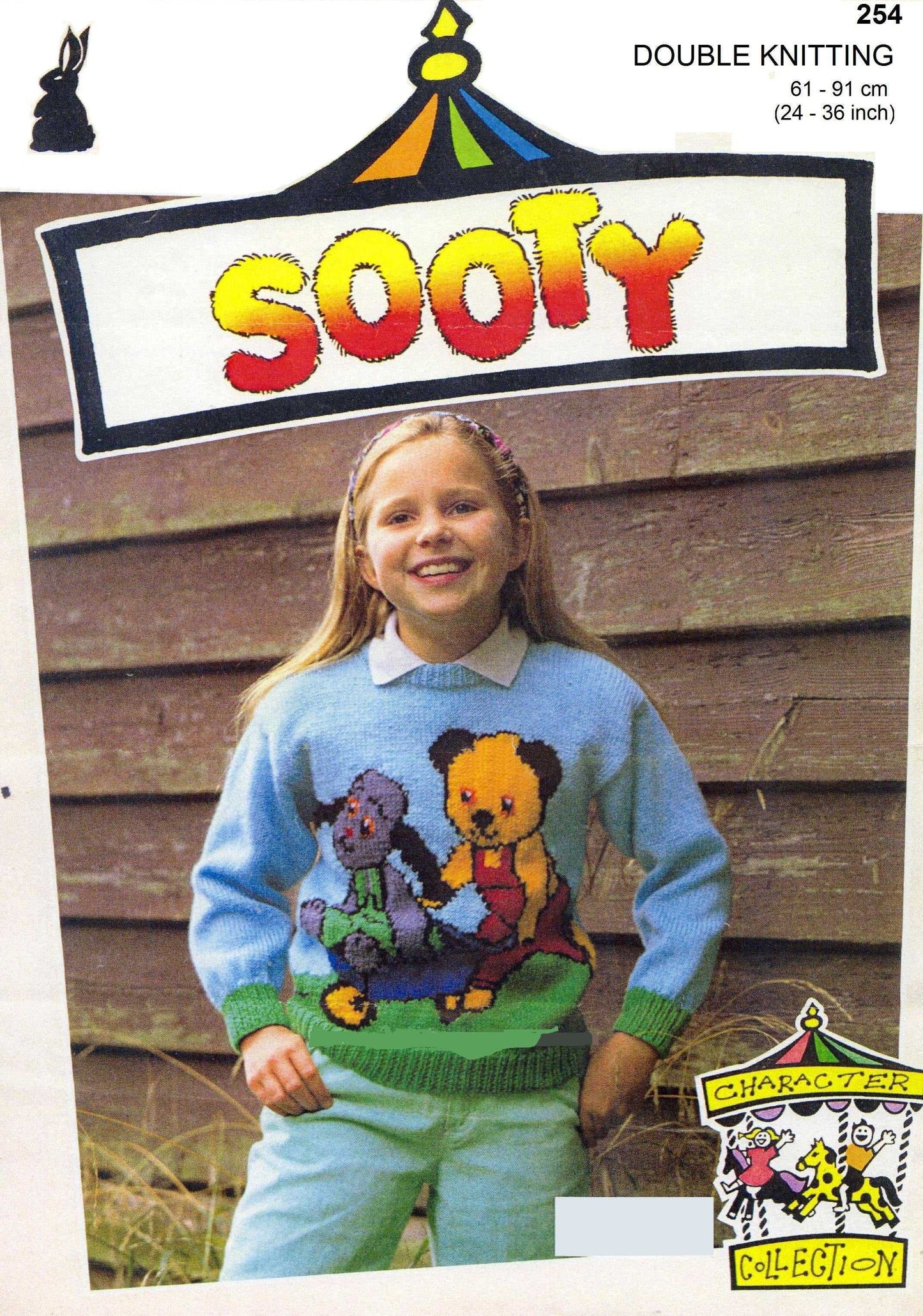  Sooty and Sweep Jumper Knitting Pattern by Cross Stitch Chart Heaven sold by Free Spirit Accessories