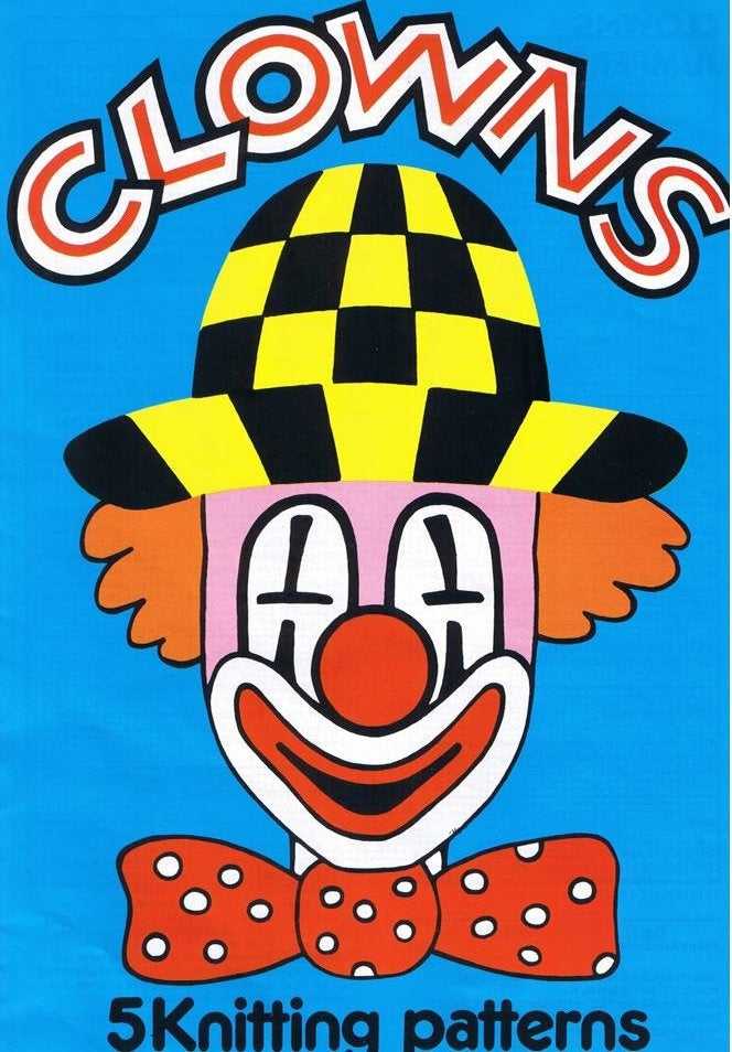  Circus Clowns Jumper Knitting Pattern by Cross Stitch Chart Heaven sold by Free Spirit Accessories
