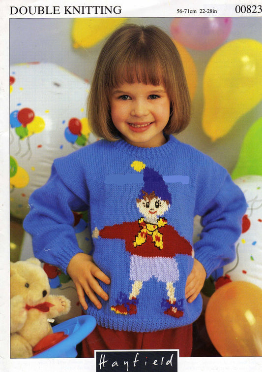  Noddy Jumper Knitting Pattern by Cross Stitch Chart Heaven sold by Free Spirit Accessories