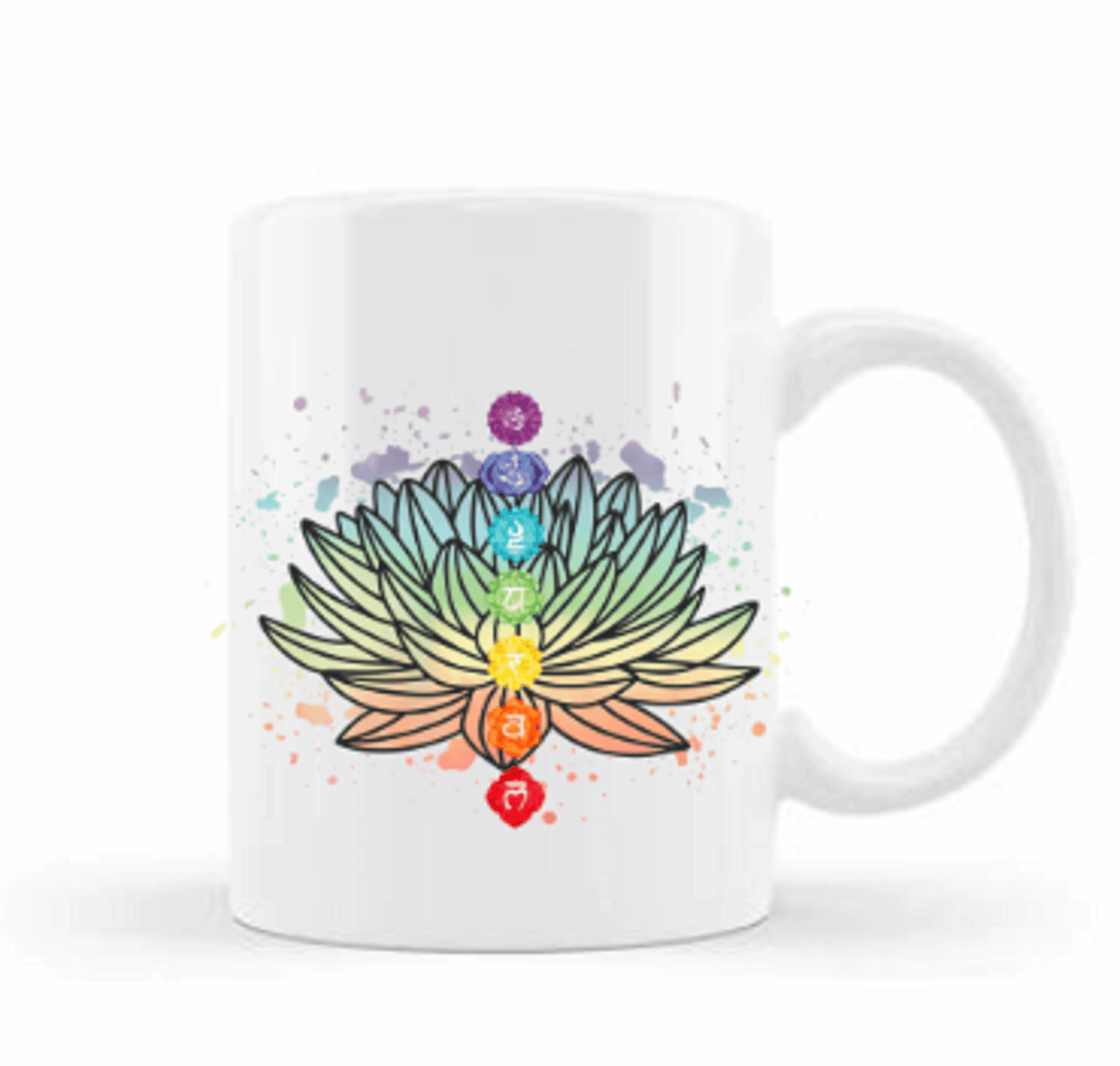 Chakra's Hippy Coffee Mug by Free Spirit Accessories sold by Free Spirit Accessories