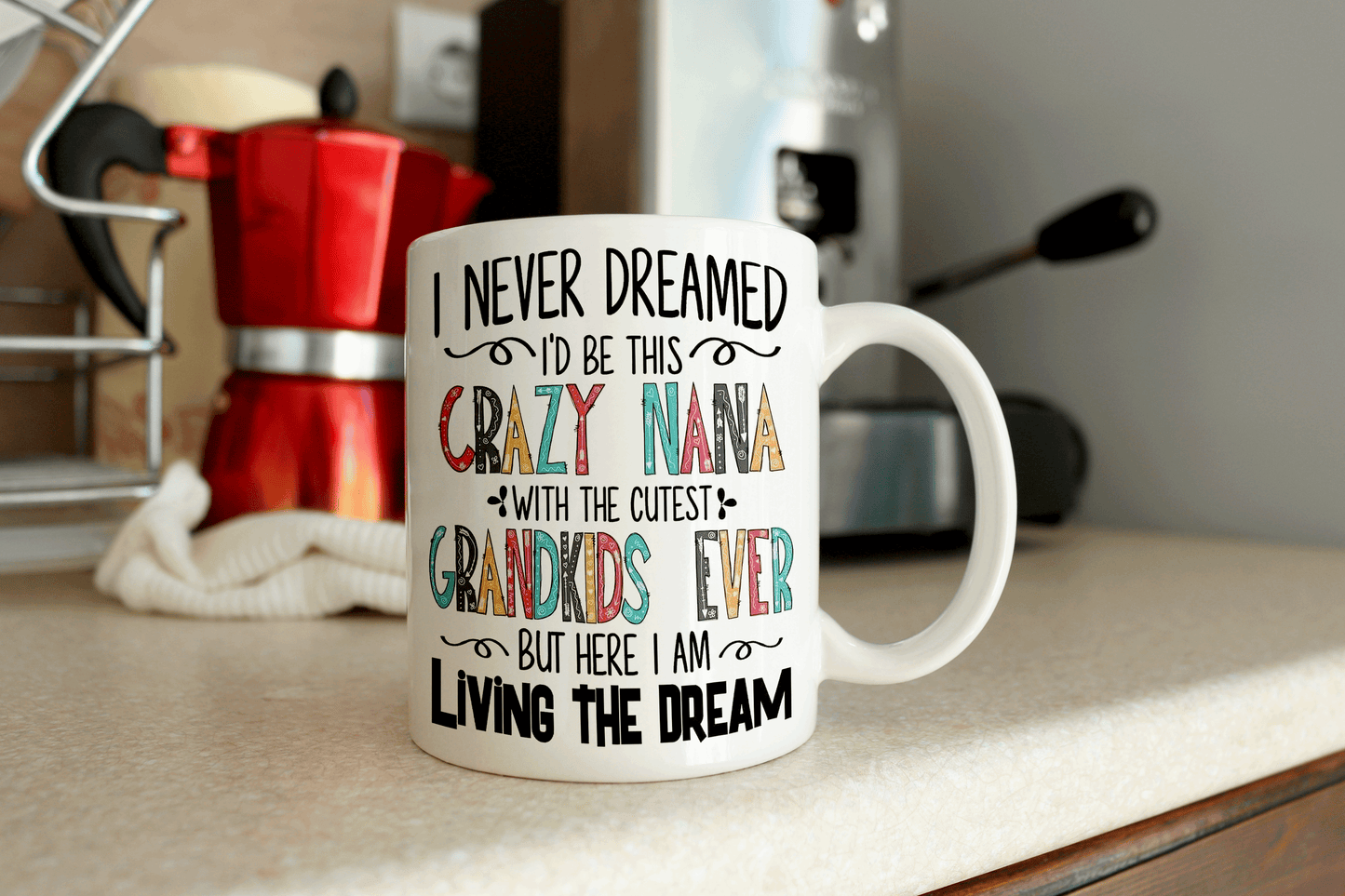  Crazy Nana Funny Coffee Mug by Free Spirit Accessories sold by Free Spirit Accessories
