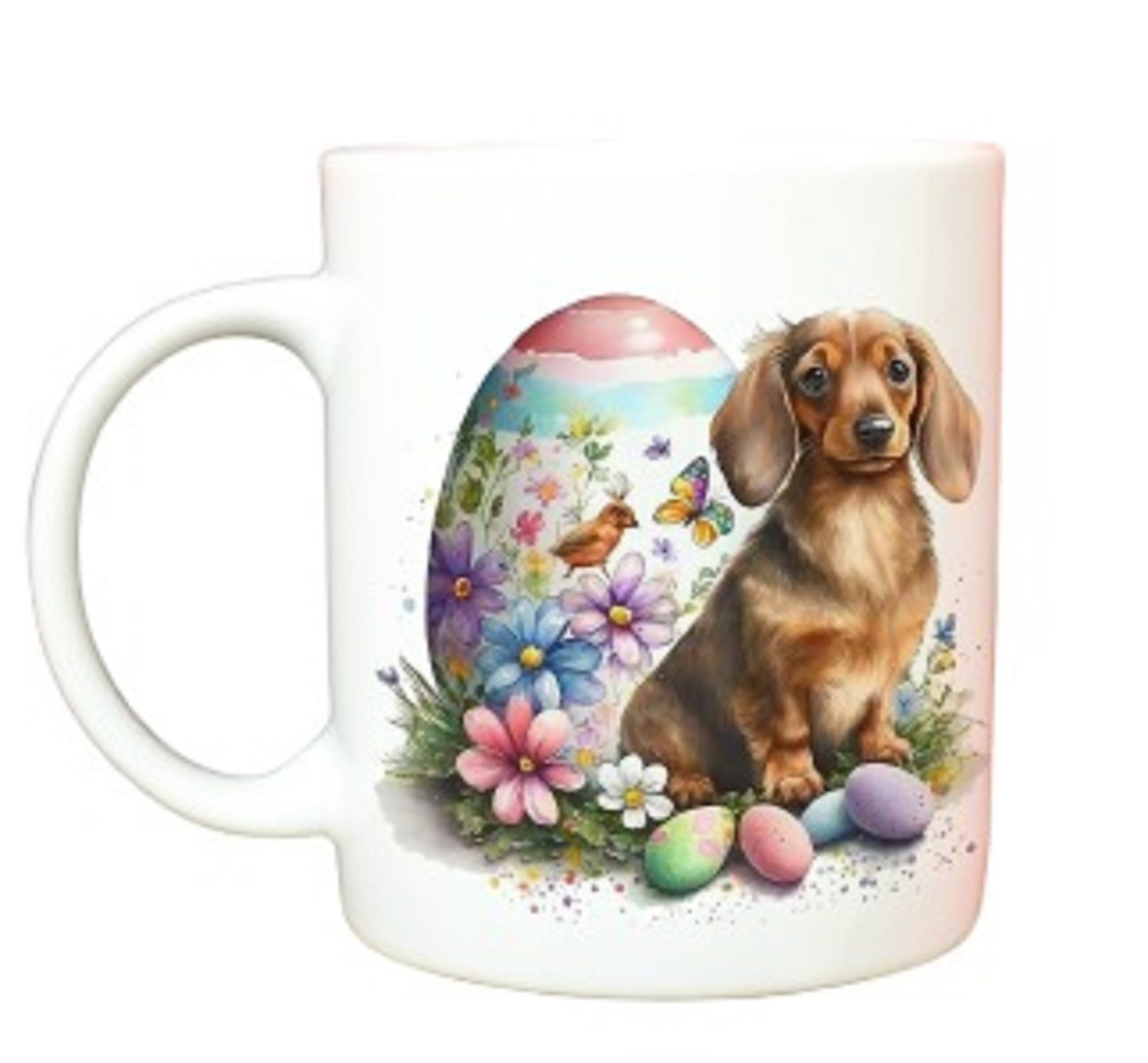  Easter Dog Mug in Various Breeds by Free Spirit Accessories sold by Free Spirit Accessories