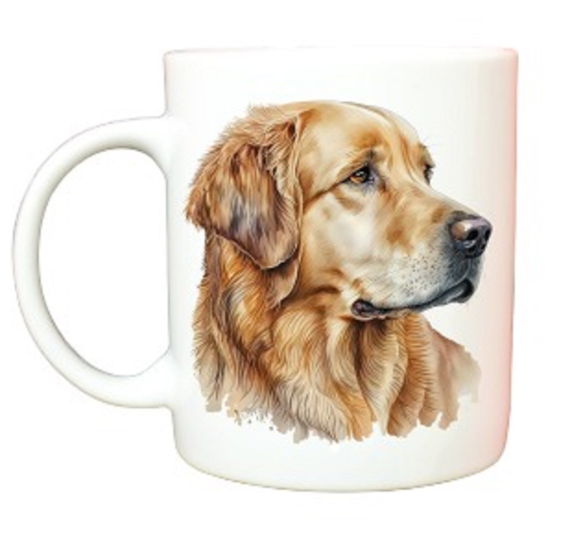  Golden Retriever Dog Mug by Free Spirit Accessories sold by Free Spirit Accessories