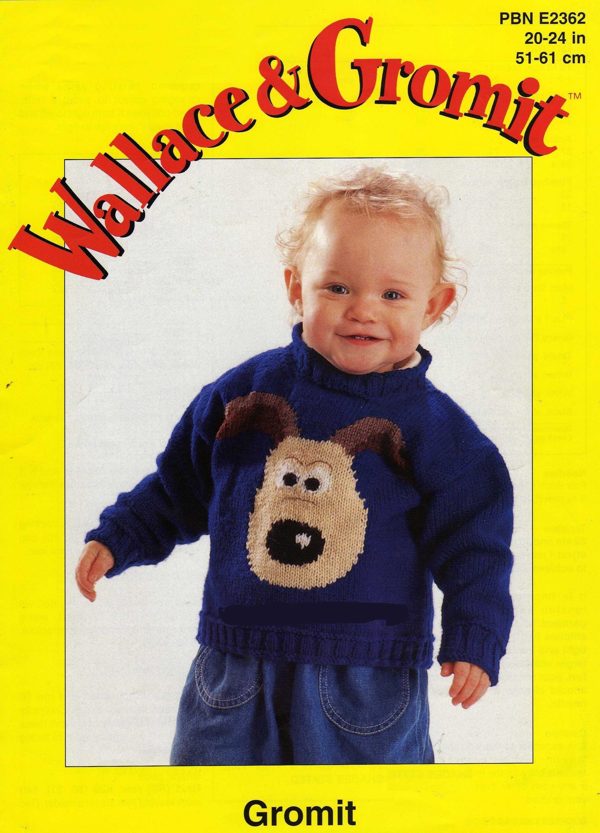  Gromit Childs Knitting Pattern by Cross Stitch Chart Heaven sold by Free Spirit Accessories