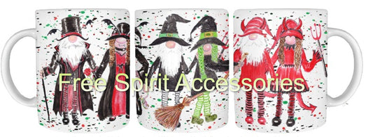  Halloween Vampires, Witches and Devils Mug by Free Spirit Accessories sold by Free Spirit Accessories