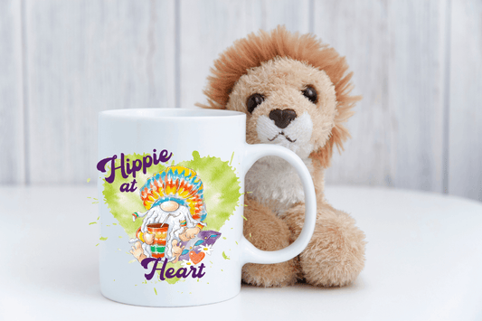  Hippy At Heart Gnome Coffee Mug by Free Spirit Accessories sold by Free Spirit Accessories