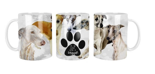  Beautiful Whippet Dogs Coffee Mug by Free Spirit Accessories sold by Free Spirit Accessories