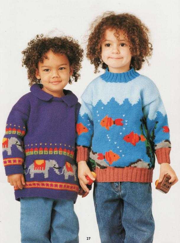  Childrens Animals Sweaters Knitting Pattern by Cross Stitch Chart Heaven sold by Free Spirit Accessories