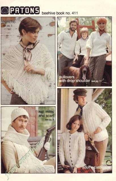  The Aran Look Vintage Knitting Booklet by Cross Stitch Chart Heaven sold by Free Spirit Accessories