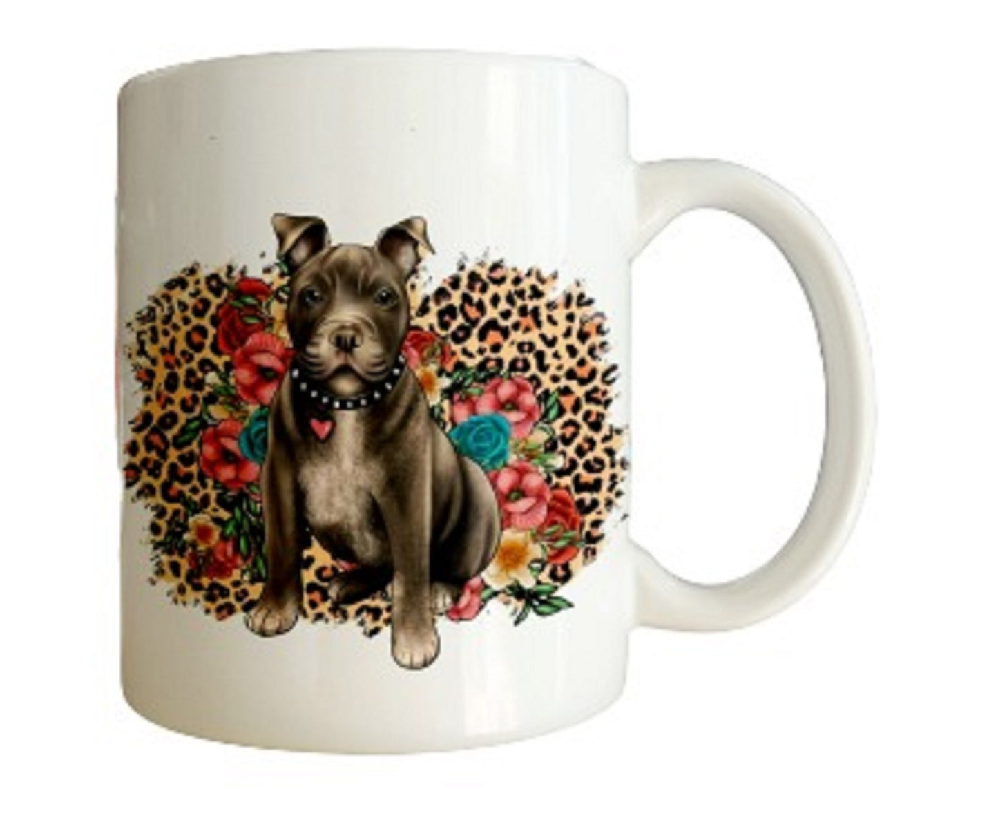  Beautiful Staffordshire Bull Terrier Dog Mug by Free Spirit Accessories sold by Free Spirit Accessories