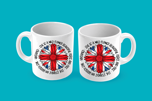  She Is A Wildflower Coffee Mug by Free Spirit Accessories sold by Free Spirit Accessories
