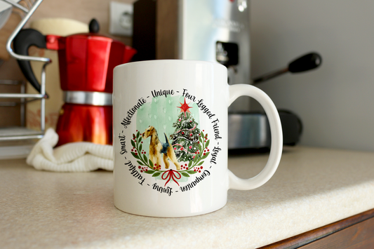  Christmas Dogs Mug in Various Breeds by Free Spirit Accessories sold by Free Spirit Accessories