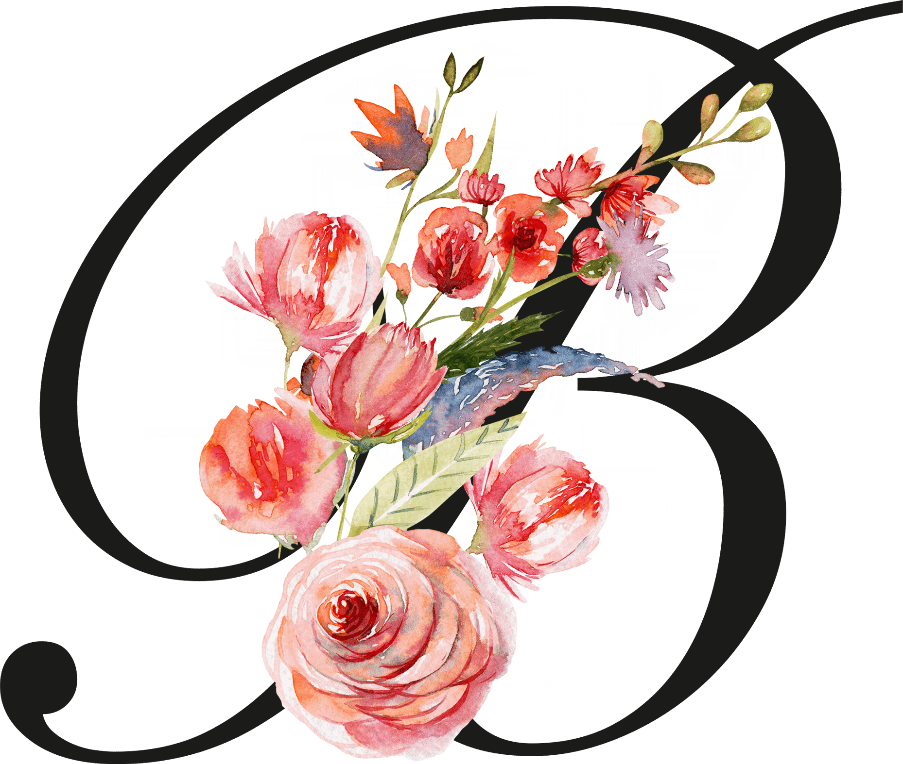  Floral Letter Initial Coffee or Tea Mug by Free Spirit Accessories sold by Free Spirit Accessories