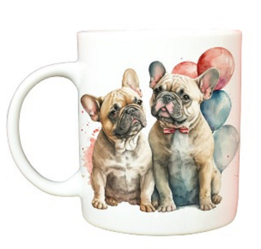  Three Different Styles of French Bulldog Mug by Free Spirit Accessories sold by Free Spirit Accessories