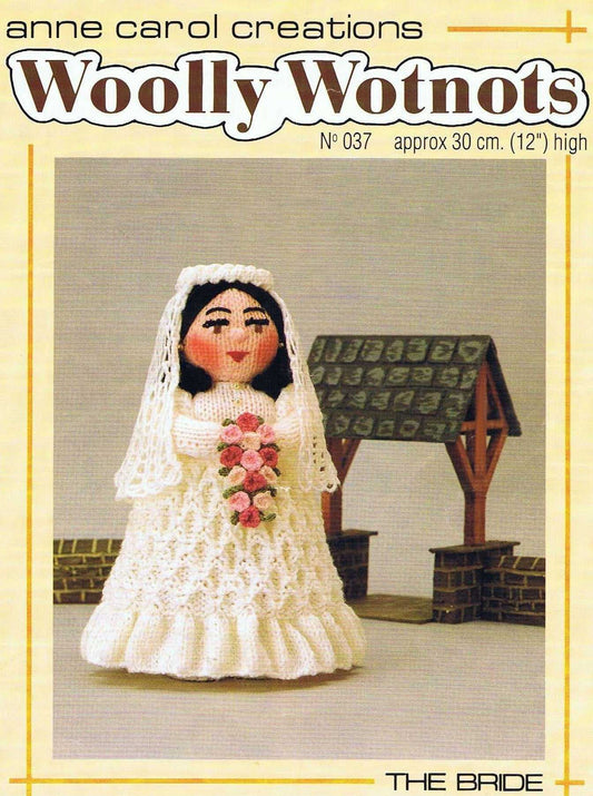  Woolly Wotnots Bride Knitting Pattern by Cross Stitch Chart Heaven sold by Free Spirit Accessories