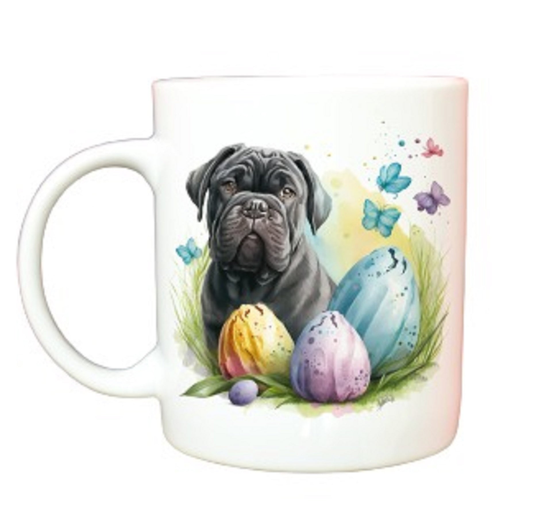  Easter Dog Mug in Various Breeds by Free Spirit Accessories sold by Free Spirit Accessories