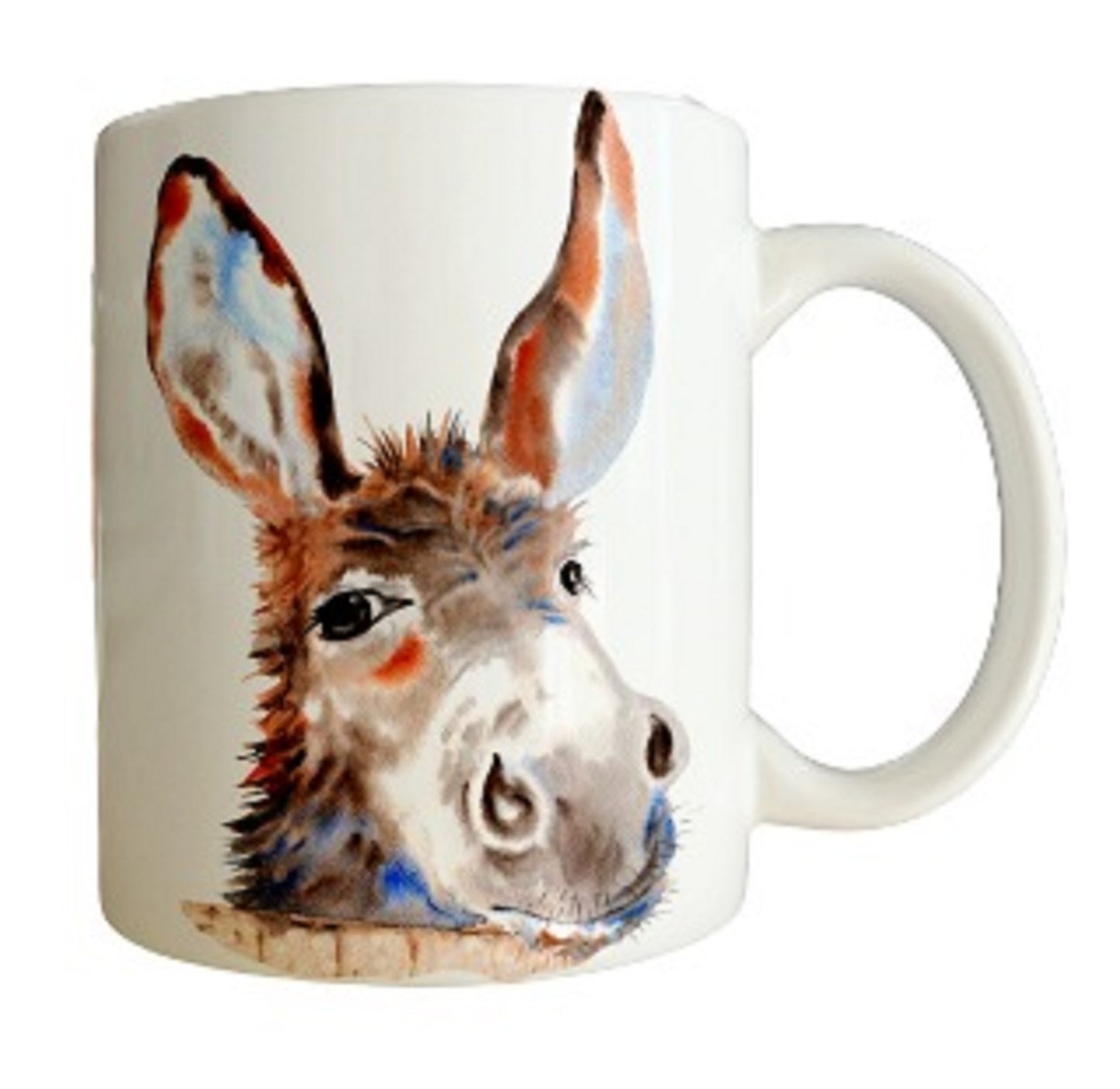  Watercolour Donkey Coffee Mug by Free Spirit Accessories sold by Free Spirit Accessories