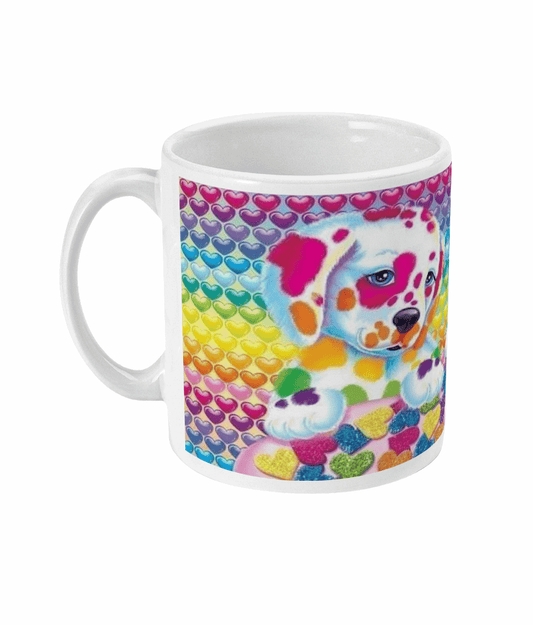  Paint Splattered Puppies Mug by Free Spirit Accessories sold by Free Spirit Accessories