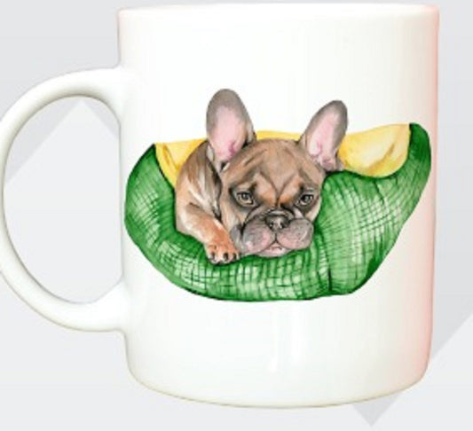  French Bulldog Led in Bed Mug by Free Spirit Accessories sold by Free Spirit Accessories