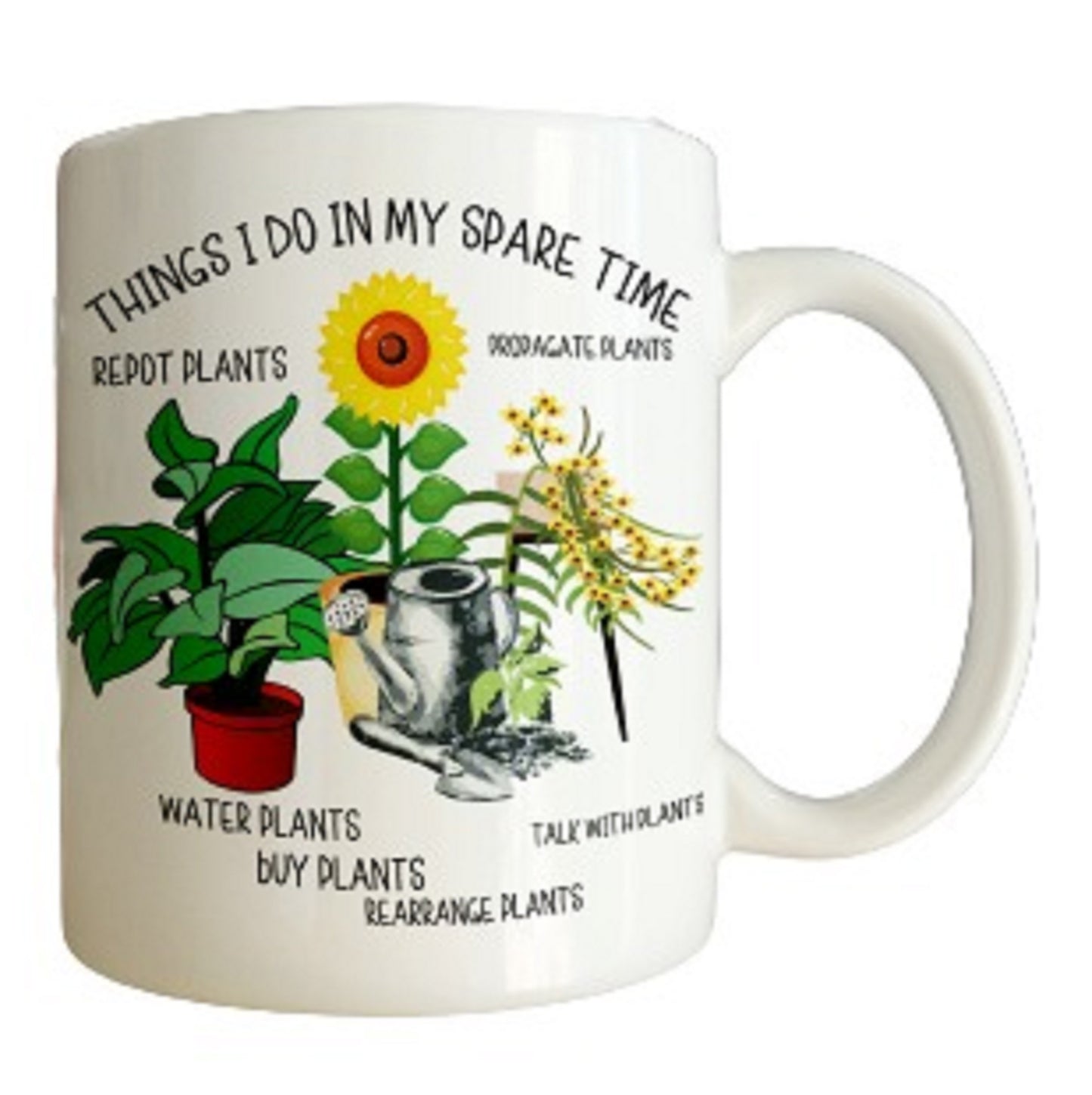  Things To Do In My Spare Time Gardening Mug by Free Spirit Accessories sold by Free Spirit Accessories
