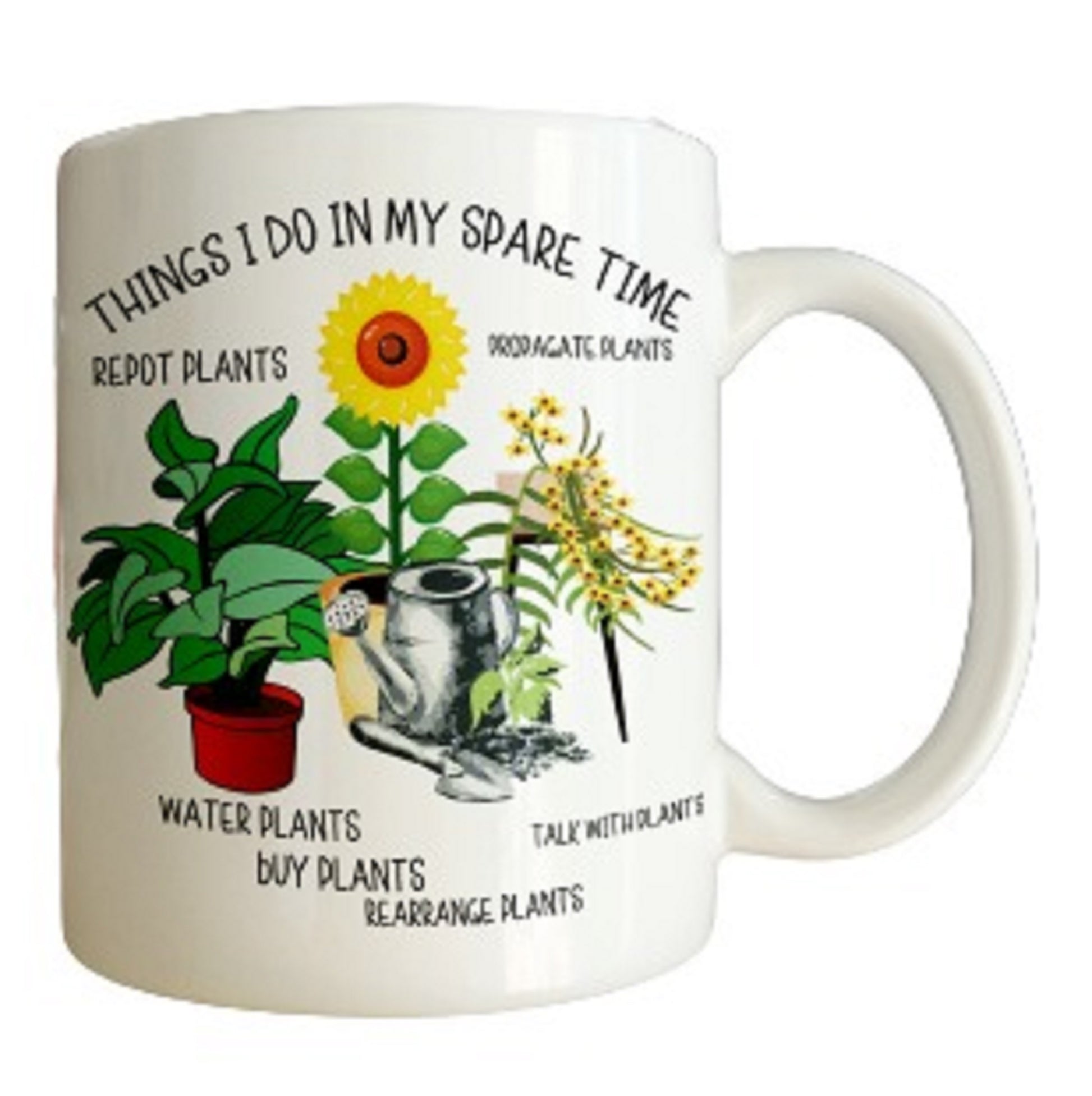  Things To Do In My Spare Time Gardening Mug by Free Spirit Accessories sold by Free Spirit Accessories