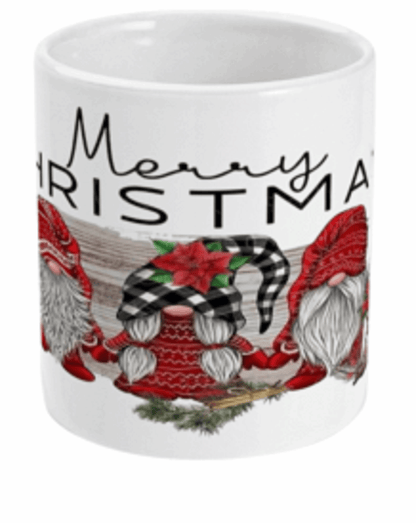 Christmas Gnomes Mug by Free Spirit Accessories sold by Free Spirit Accessories