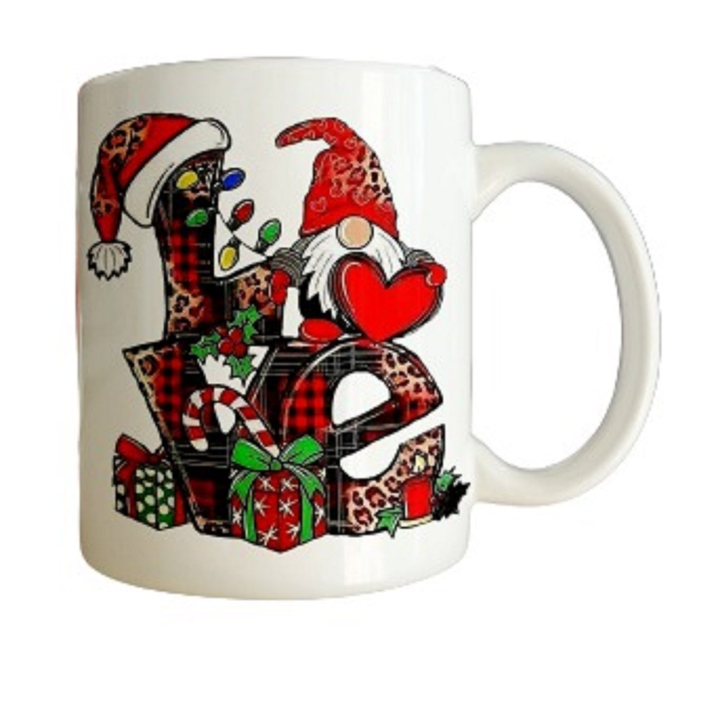  Gnome Love Christmas Coffee Mug by Free Spirit Accessories sold by Free Spirit Accessories