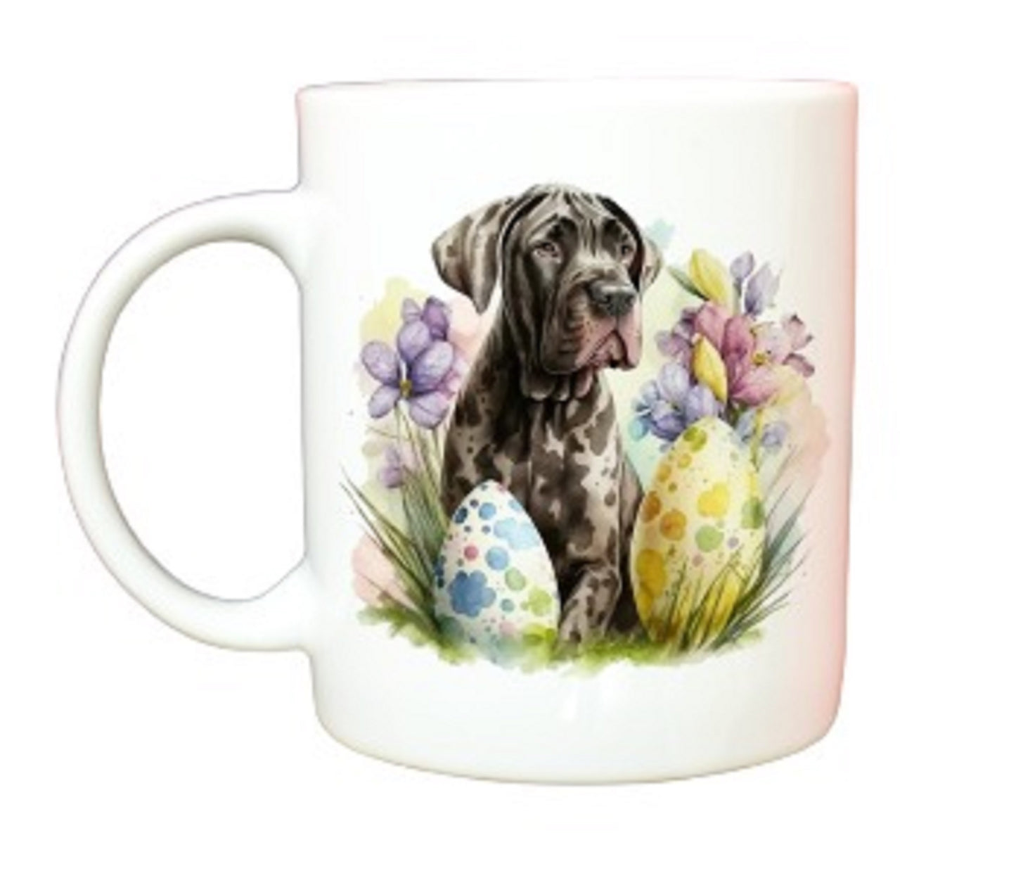  Easter Dog Mug in Various Breeds by Free Spirit Accessories sold by Free Spirit Accessories