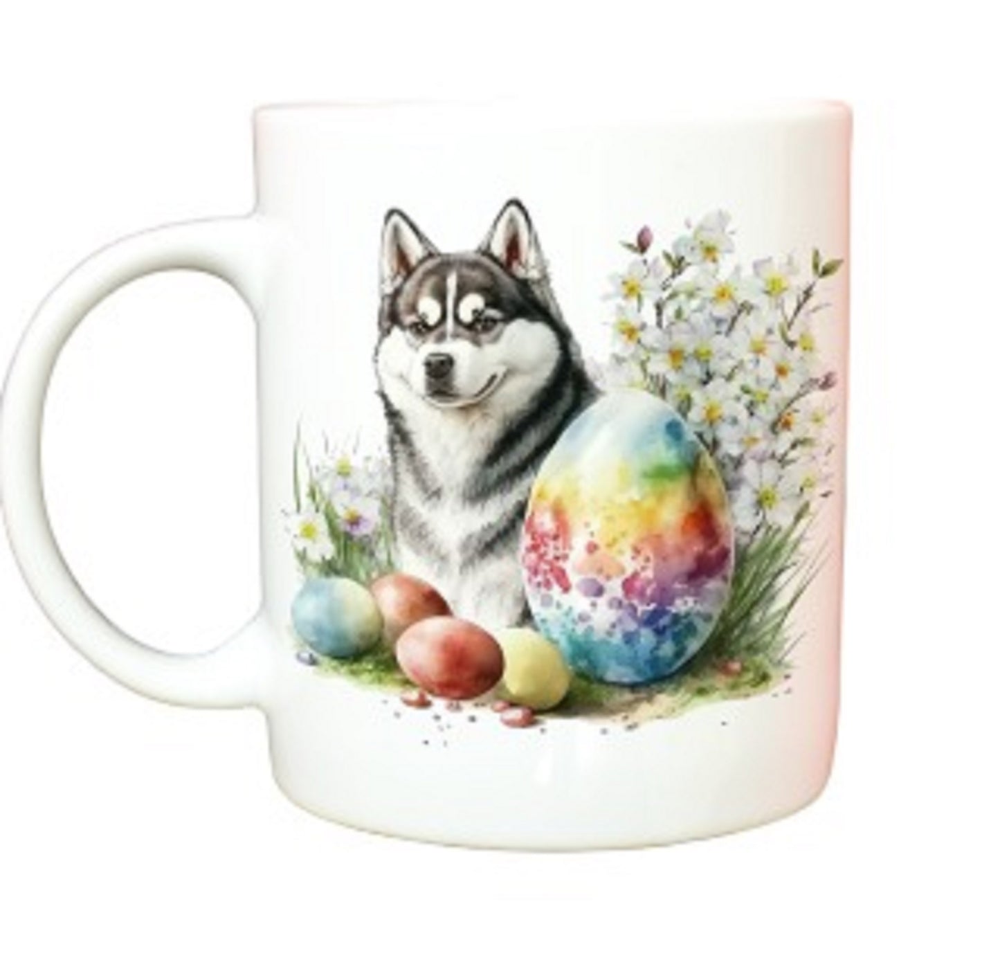 Easter Dog Mug in Various Breeds by Free Spirit Accessories sold by Free Spirit Accessories