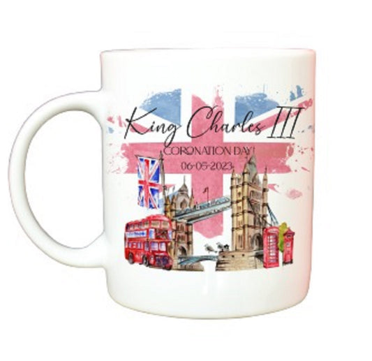  King Charles III Coronation Mug by Free Spirit Accessories sold by Free Spirit Accessories