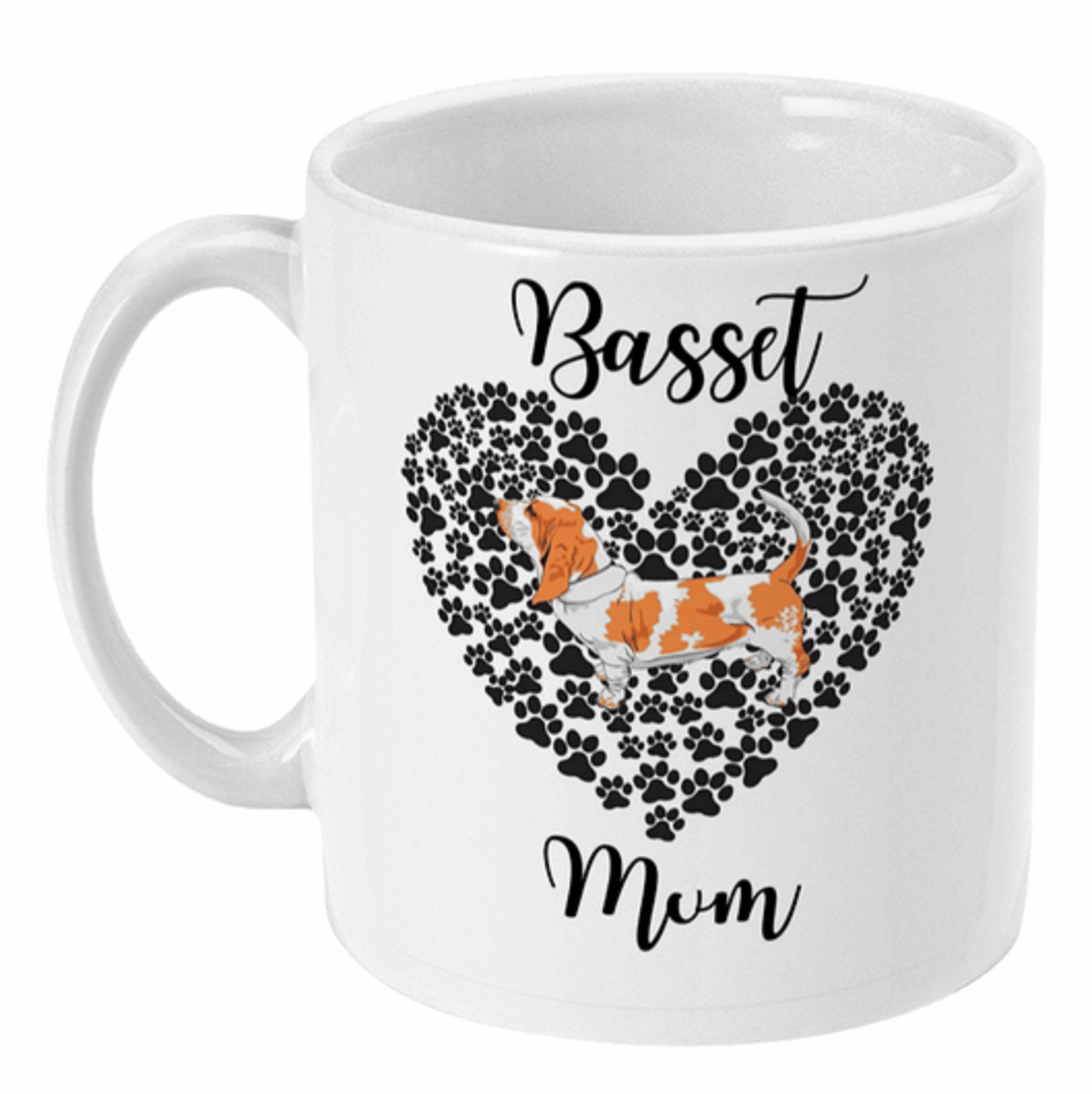  Basset Hound Mum Coffee or Tea Mug by Free Spirit Accessories sold by Free Spirit Accessories