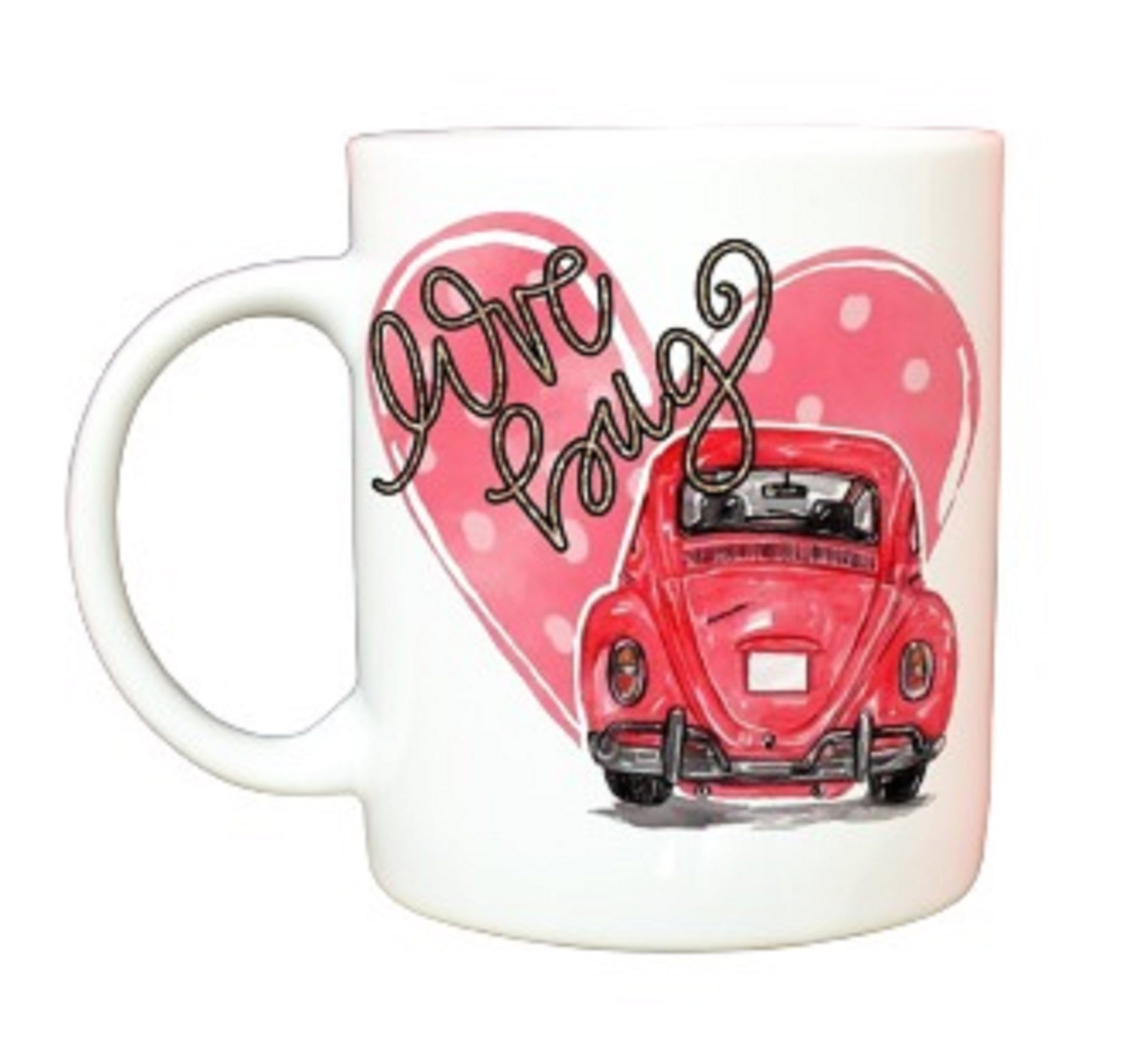  Valentines Love Bug Mug by Free Spirit Accessories sold by Free Spirit Accessories