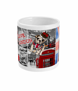  I Love London England Mug by Free Spirit Accessories sold by Free Spirit Accessories