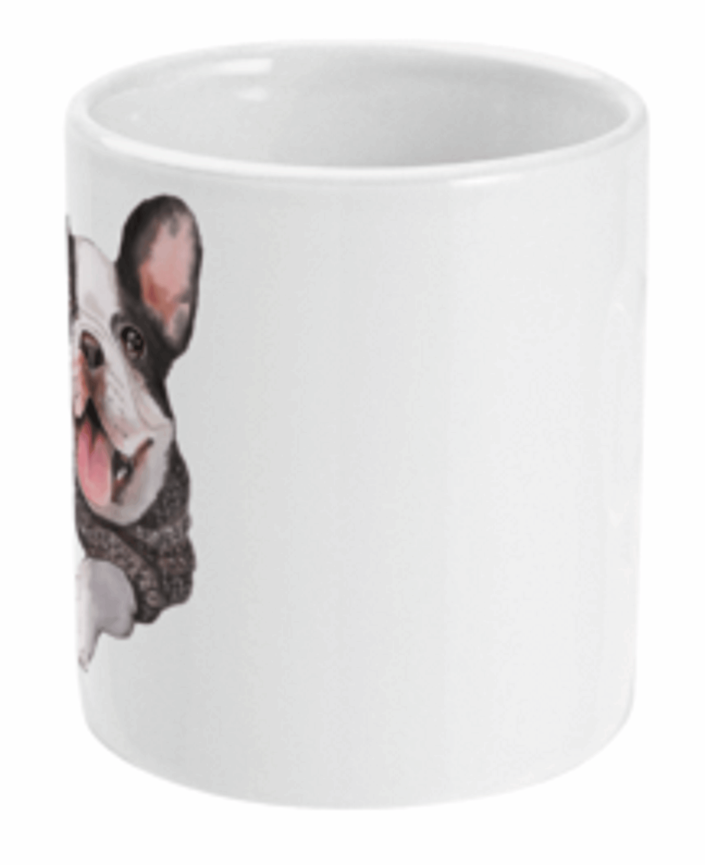  French Bulldog in Jumper Coffee Mug by Free Spirit Accessories sold by Free Spirit Accessories