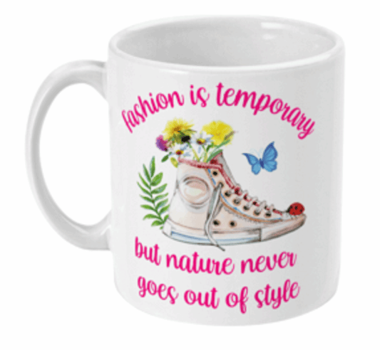  Fashion is Temporary Coffee Mug by Free Spirit Accessories sold by Free Spirit Accessories