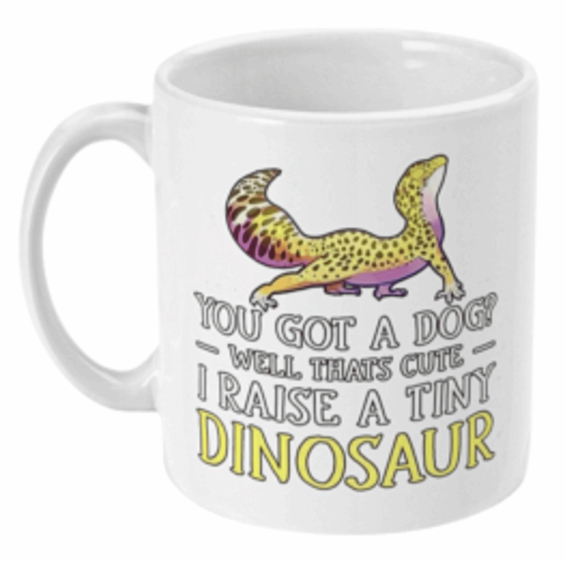 Raising a Tiny Dinosaur Funny Coffee Mug by Free Spirit Accessories sold by Free Spirit Accessories