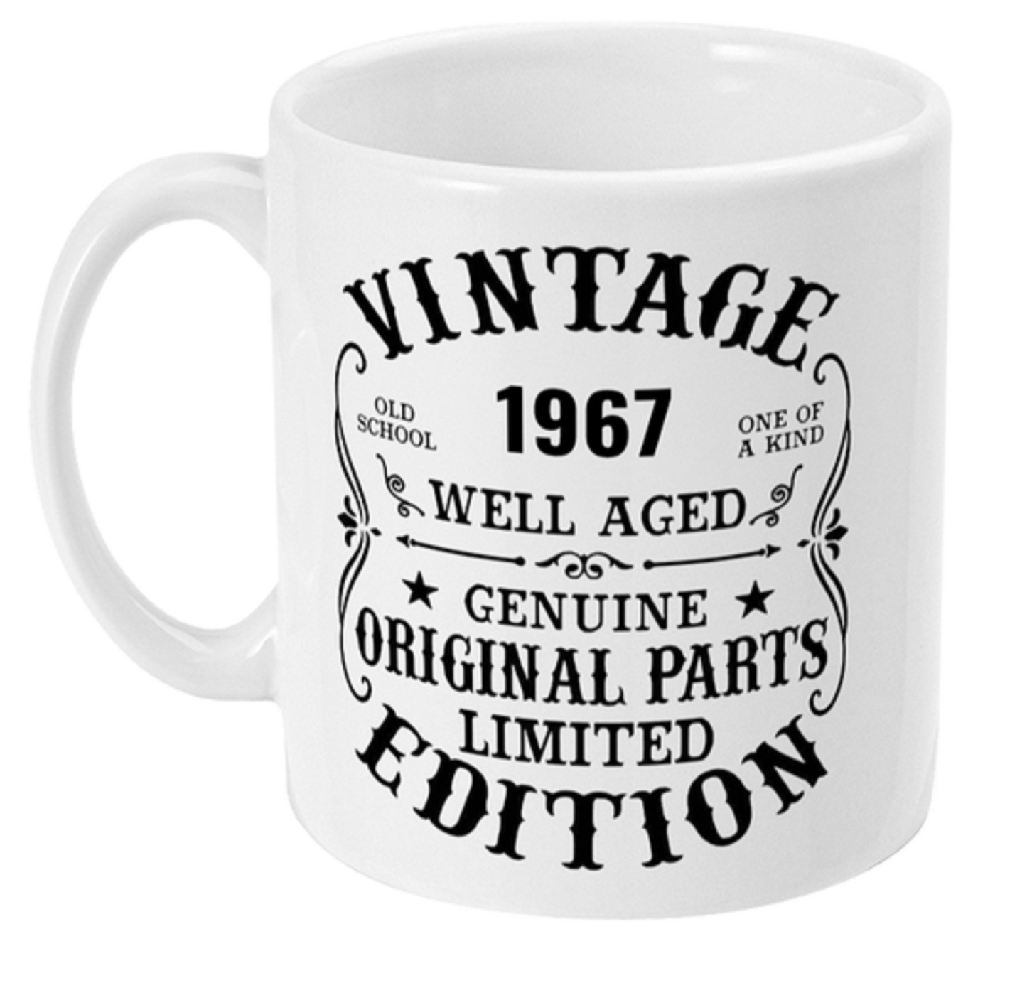  Vintage Edition Coffee Mug Choice of Years by Free Spirit Accessories sold by Free Spirit Accessories