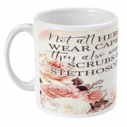 Not all Heroes Wear Capes Coffee Mug by Free Spirit Accessories sold by Free Spirit Accessories