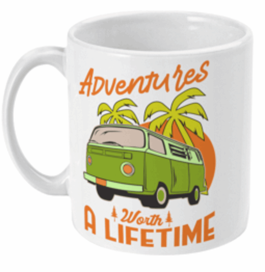  Camper Adventures Worth a Lifetime Coffee Mug by Free Spirit Accessories sold by Free Spirit Accessories