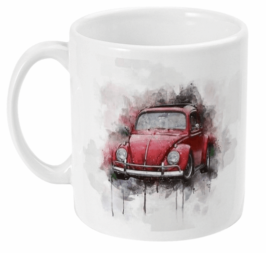  Classic Vintage Beetle Car Coffee Mug by Free Spirit Accessories sold by Free Spirit Accessories