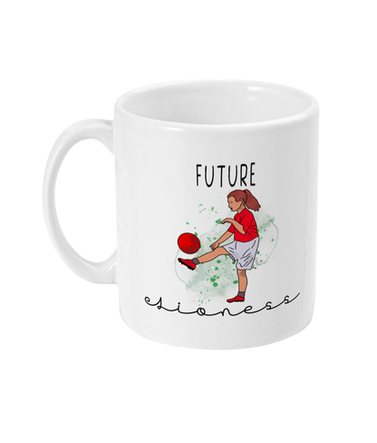  Future Lioness Ladies Football Mug by Free Spirit Accessories sold by Free Spirit Accessories