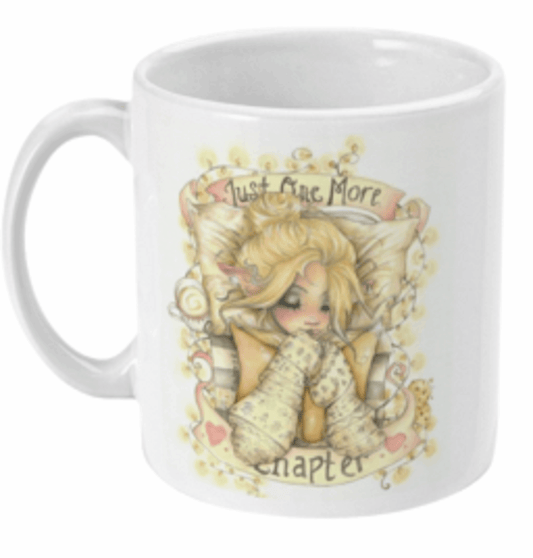  Just One More Chapter Sleeping Girl Coffee Mug by Free Spirit Accessories sold by Free Spirit Accessories