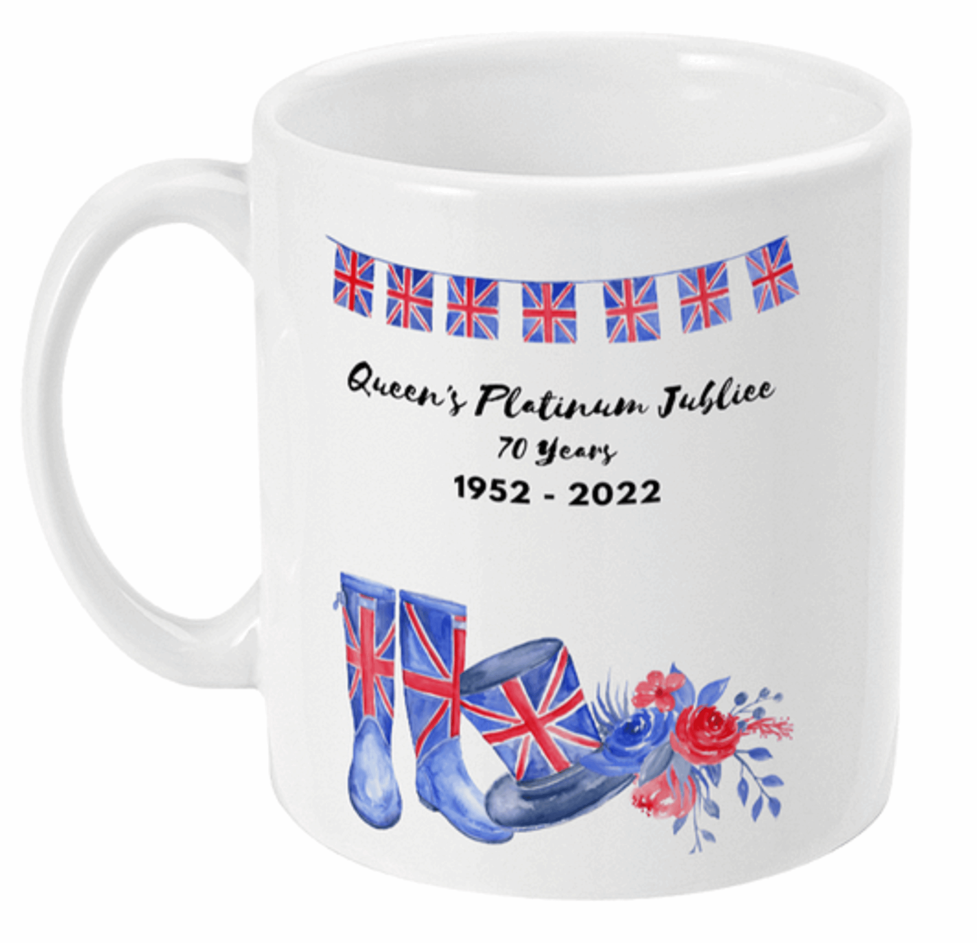 Queens Platinum Jubilee Coffee Mug by Free Spirit Accessories sold by Free Spirit Accessories