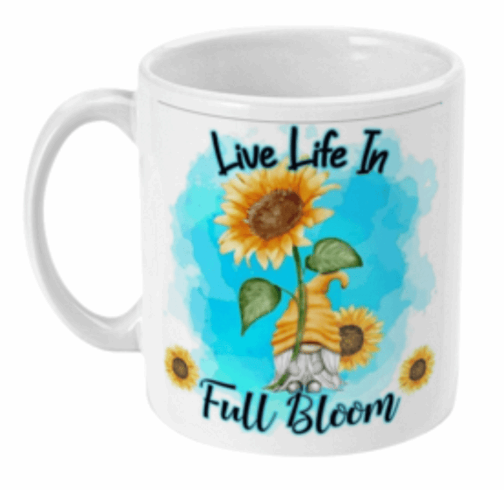  Live Life In Full Bloom Gnome Coffee Mug by Free Spirit Accessories sold by Free Spirit Accessories