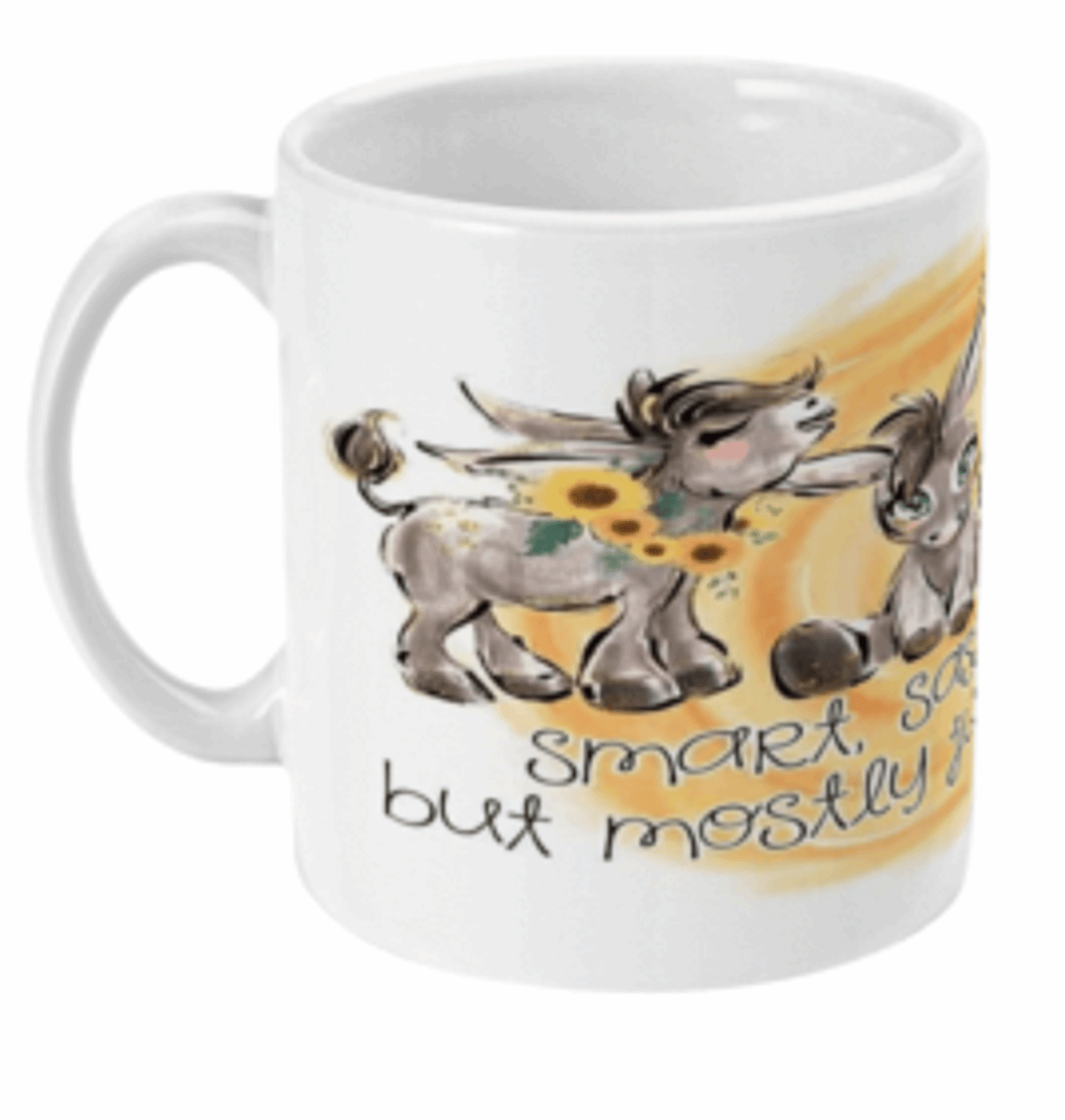  Smart Sassy and Classy Mules Coffee Mug by Free Spirit Accessories sold by Free Spirit Accessories