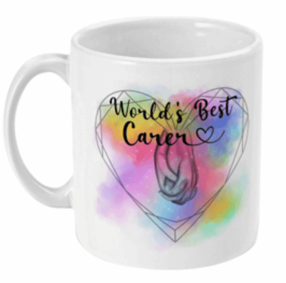  Worlds Best Carer Coffee Mug by Free Spirit Accessories sold by Free Spirit Accessories