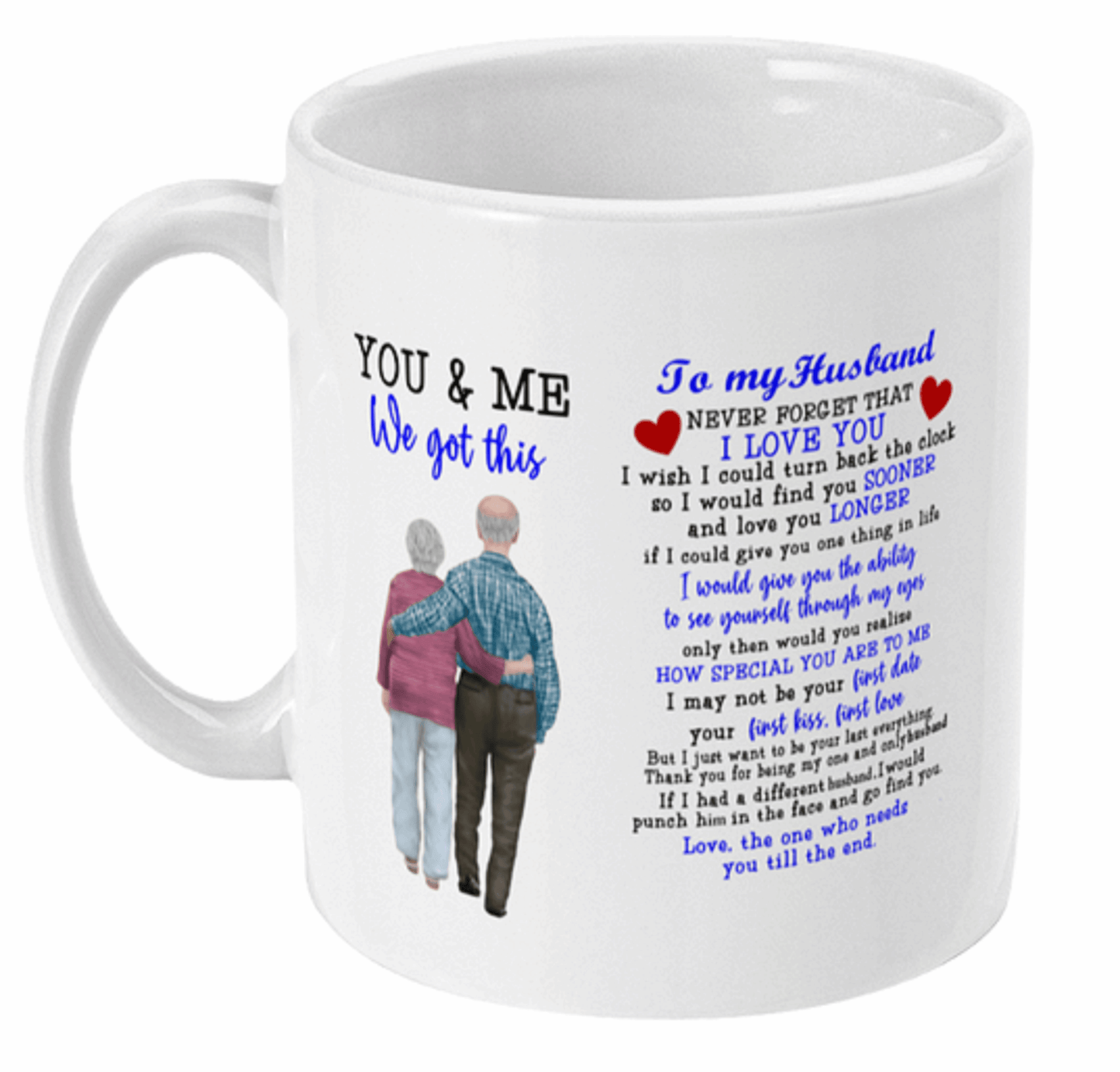  You and Me We Got This Husband or Wife Mug by Free Spirit Accessories sold by Free Spirit Accessories