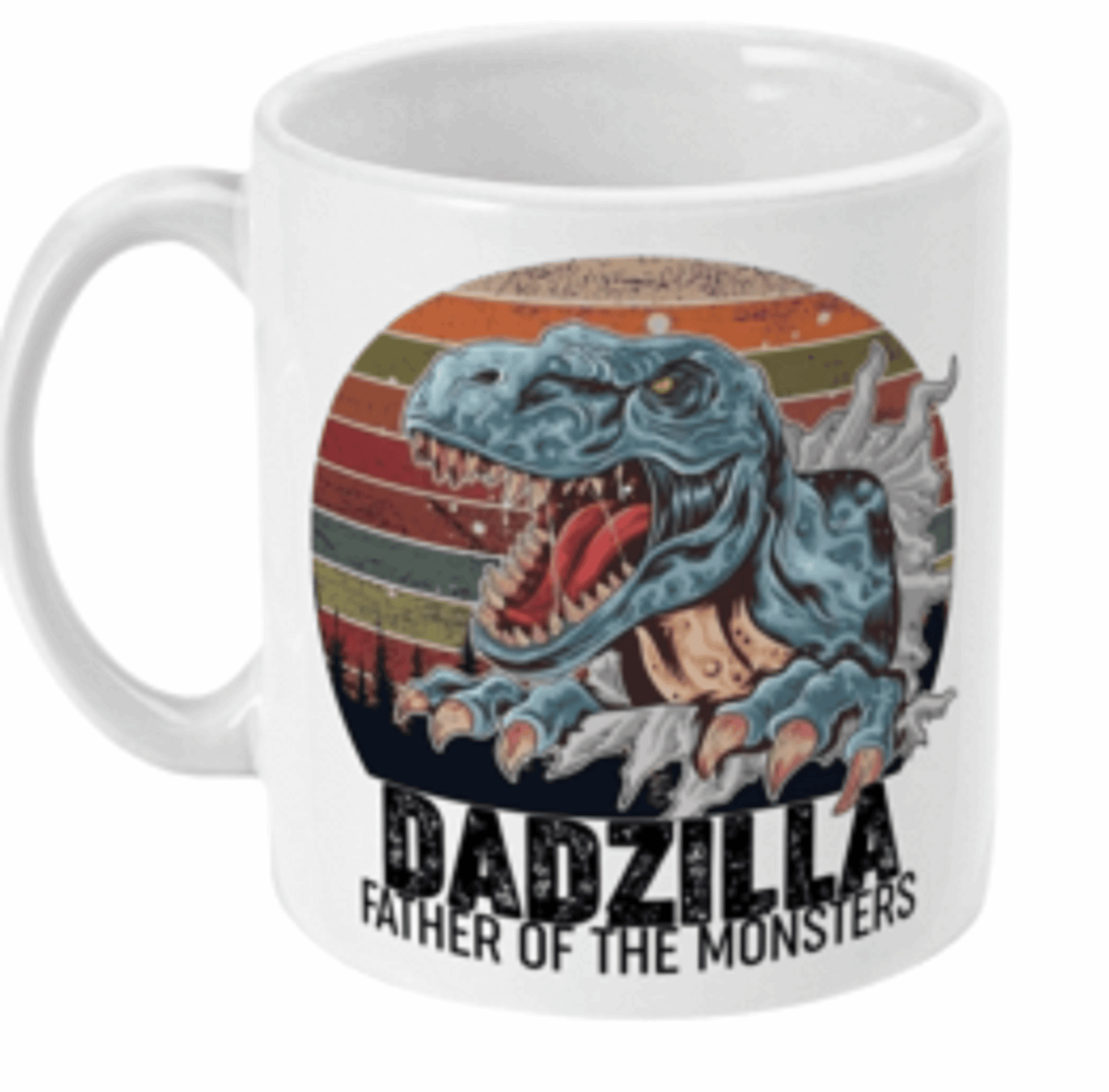  Dadzilla Father of the Monsters Coffee Mug by Free Spirit Accessories sold by Free Spirit Accessories