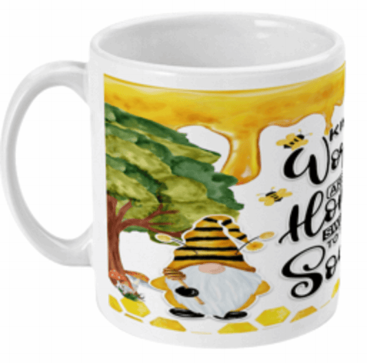  Kind Words Are Like Honey Coffee Mug by Free Spirit Accessories sold by Free Spirit Accessories