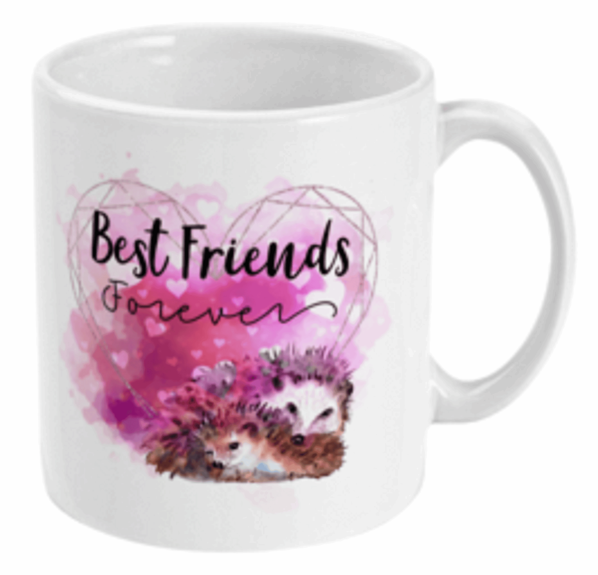  Best Friends Forever Hedgehogs Coffee Mug by Free Spirit Accessories sold by Free Spirit Accessories